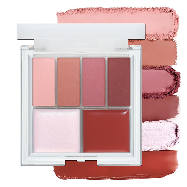 16BRAND  My Magazine Eyeshadow Multi Palette 06 Itaewon Hot Vintage Look 1EA