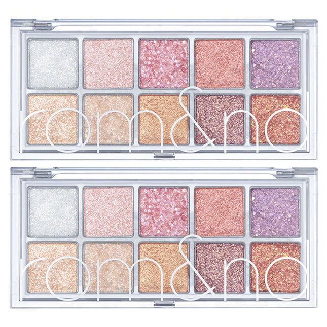 ROM&ND  BETTER THAN PALETTE, 00 LIGHT & GLITTER GARDEN, 2 items