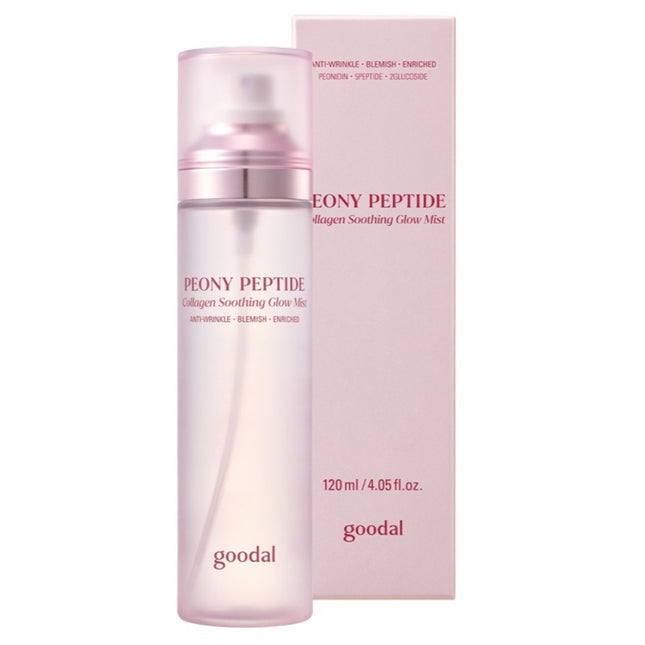 GOODAL  Peony Peptide Collagen Glow Mist 120ml 1 Pack