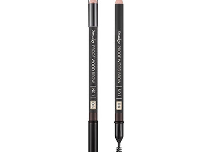 MISSHA  Smudgeproof Wood Eyebrow Pencil 1.47g, Dark Brown, 1 Count