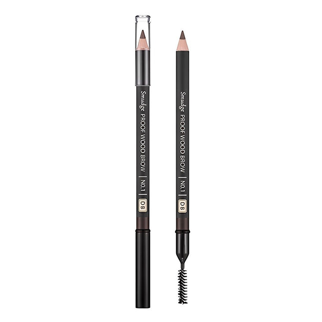 MISSHA  Smudgeproof Wood Eyebrow Pencil 1.47g, Dark Brown, 1 Count