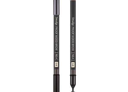MISSHA  Smudge-proof Wood Eyebrow Auto Pencil, Grey Brown, 1 Count