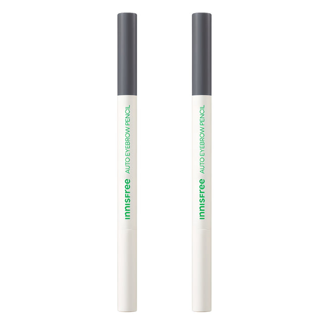 INNISFREE  Flat Eyebrow Pencil 0.3g, 2 Shades of Grey (2 Count)