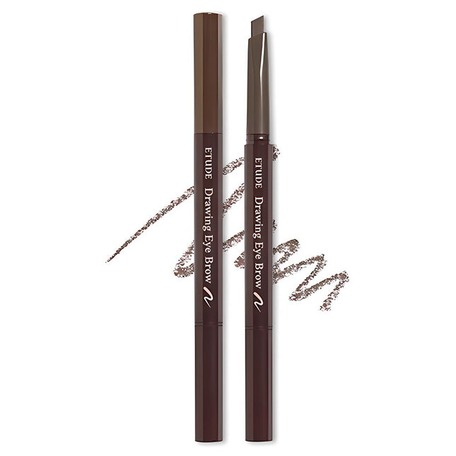 ETUDE  Drawing Auto Pencil Eyebrow 0.25g, Ash Brown, 1 piece