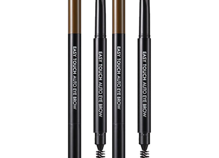 TONYMOLY  Easy Touch Auto Eyebrow 0.4g, 03 Dark Brown, 2 Count
