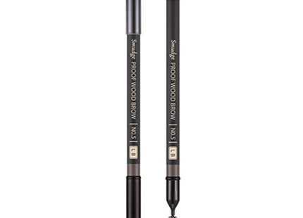 MISSHA  Smudge-Proof Wood Eyebrow Pencil, Light Brown, 1 Count