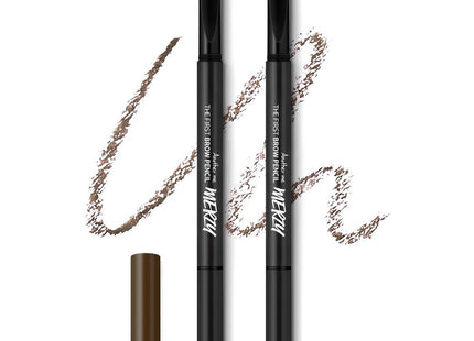 MERZY  The First Brow Pencil 0.3g, B2 Pecan Brown, 2 Count