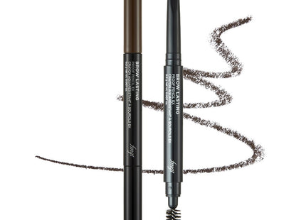 THE FACE SHOP  Brow Lasting Proof Eyebrow Pencil EX 0.2g, 1 piece, 03 Dark Brown