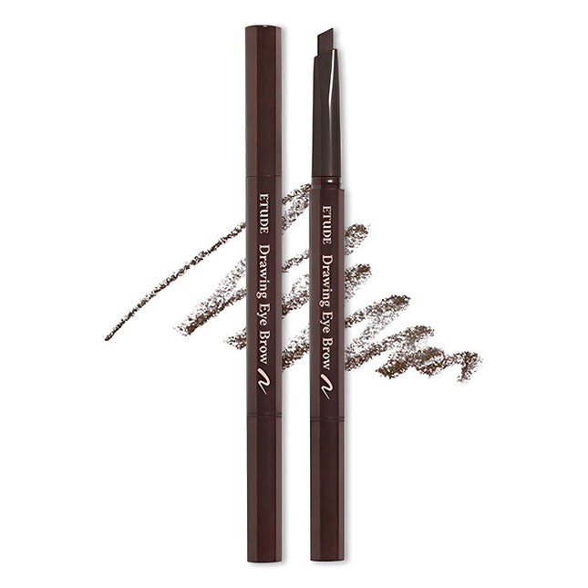 ETUDE Etude New Drawing Auto Pencil Eyebrow 0.25g, 1 Dark Brown, 1 Count