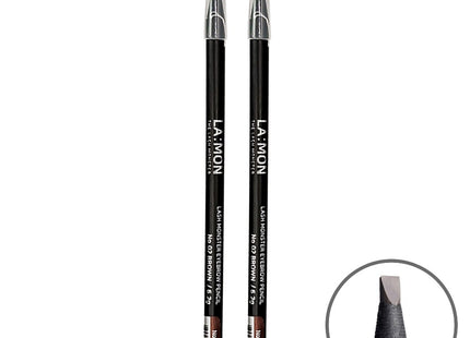 RAMON Ramom Lashmonster Milano Eyebrow Pencil, 02 Brown, 2 count