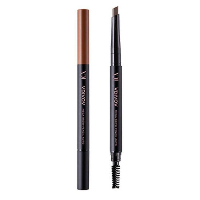 VIDIVICI  Mega Brow Pencil Auto 0.35g, Medium Brown, 1pc
