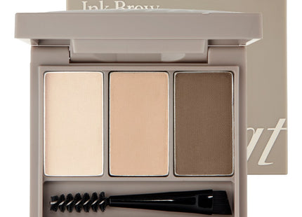 FMGT  Ink Brow Palette Kit, 01 Natural Brown, 1 Count