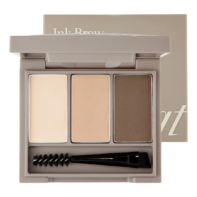 FMGT  Ink Brow Palette Kit, 01 Natural Brown, 1 Count