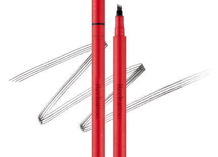 MARYSOD  Real Tattoo Eyebrow Pen 0.9g, Gray Black, 1 Count
