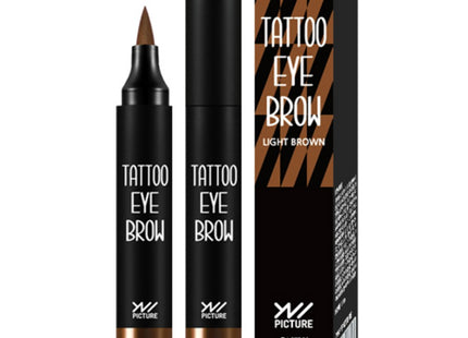 UNIPICTURE  Tattoo Pen Eyebrow 3.5g, Light Brown, 1 count
