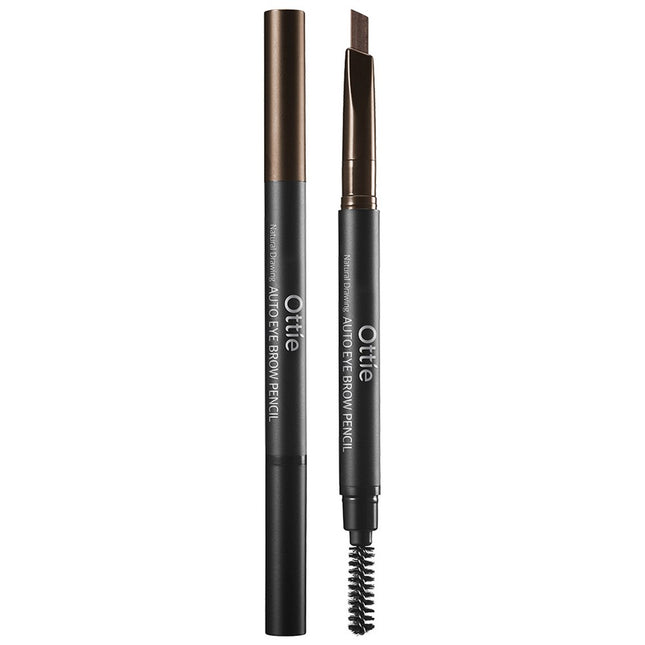 OTTI  Natural Drawing Eyebrow Pencil 0.2g, 02 Dark Brown, 1 Count
