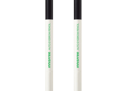 INNISFREE  Flat Eyebrow Pencil 0.3g, 2 Black, Set of 2
