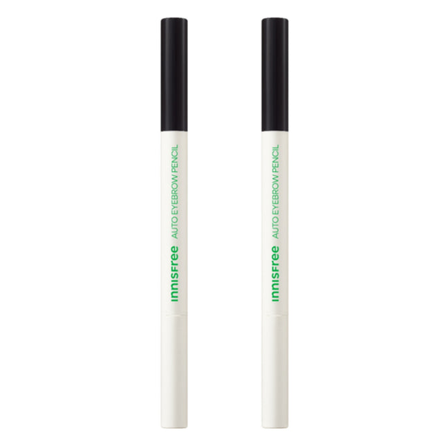 INNISFREE  Flat Eyebrow Pencil 0.3g, 2 Black, Set of 2