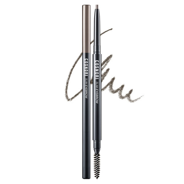 COSNORI  Slim Eyebrow Auto Pencil 0.13g, 03 Dark Choco, 1 Count