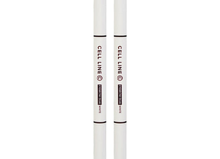 CELLAINN  Eyebrow Dual Design Pencil, White, 2 Count