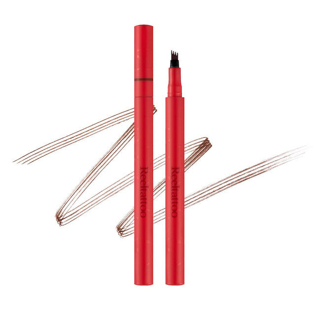 MARYSODE  Reel Tattoo Eyebrow Pen 0.9g, Dark Brown, 1 Count