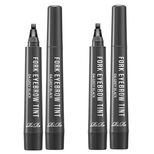 LIR  Fork Eyebrow Tint 2g, 04 Grey Black, 2 Count