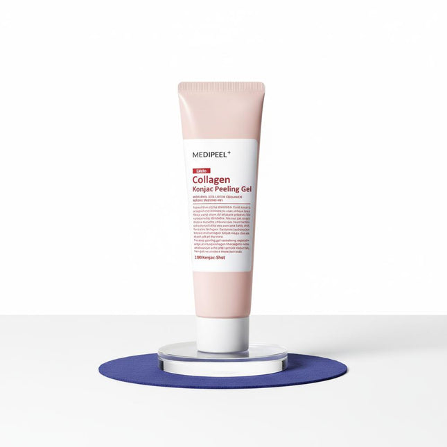 MEDI-PEEL Red Lacto Collagen Konjac Peeling Gel 95ml +Red Lacto Foam 15ml
