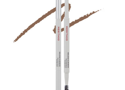 MARY & MAY  Reel Edge Slim Eyebrow Auto Pencil 0.08g Peanut Brown 1ea