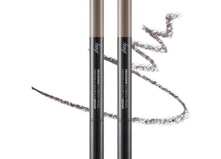 FMGT  Designing Auto Pencil 0.3g, 2 shades of Grey Brown, 2pcs