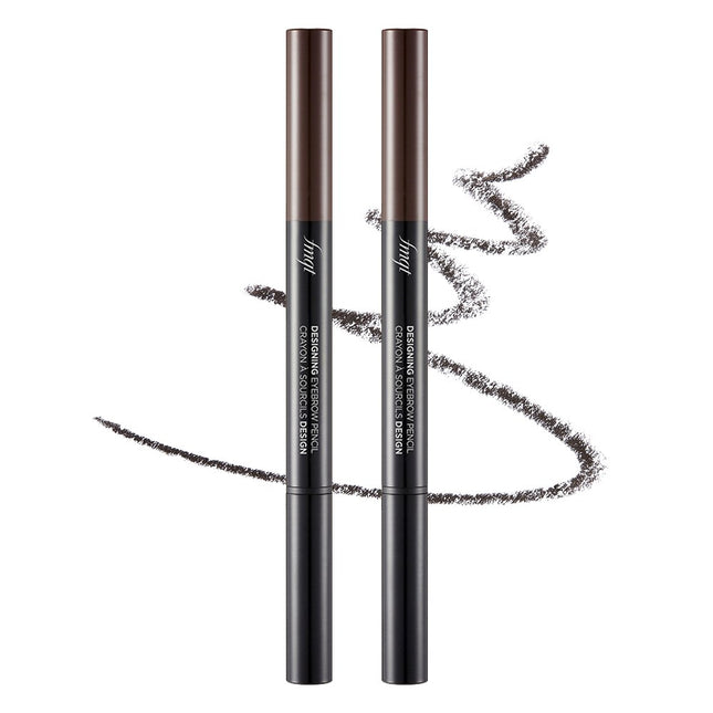 FMGT  Designing Eyebrow Auto Pencil 0.3g, 04 Black Brown, 2 count