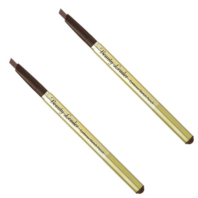 BEAUTYLEADER Beauty Leader Eyebrow Sketch Pencil 0.35g, 2 Count, Shade 05 Brown