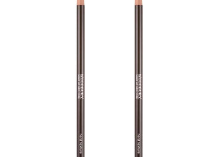 WOODBURY  Hardtexture Eyebrow Pencil 4g, 2 Count, Timber Wolf