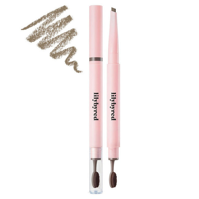 LILYBYRED  Hard Flat Brow Pencil 0.17g, 1 piece, 05 Ash Brown