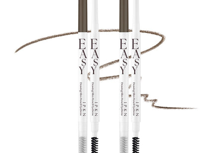 EUNGK-KEUN  Easy Drawing Slim Pencil Eyebrow, Shade 04 Ash Brown, 2 Count