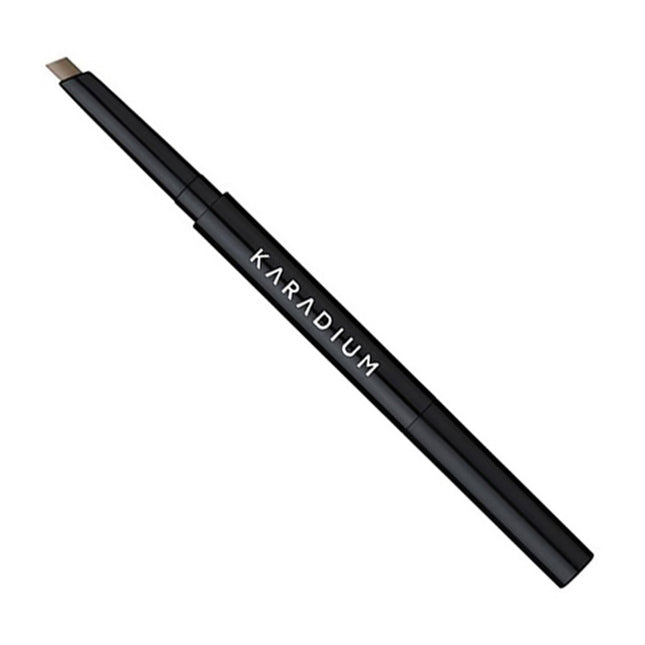CARADIUM  FLAT EYEBROW AUTO PENCIL 0.3g, 1pc, Color No.4 Gray Brown