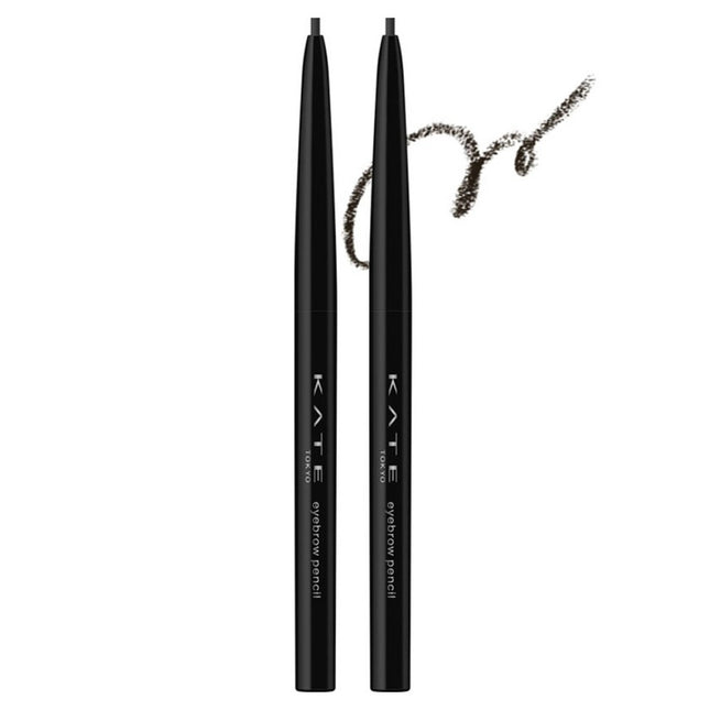 KATE  Eyebrow Pencil Z, BK Natural Black, 2 Count