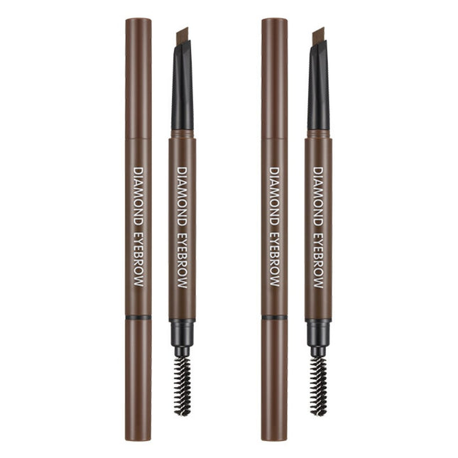 LIR  Diamond Eyebrow 0.35g, 02 Deep Brown, Set of 2