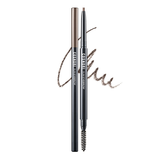 COSNOURY  Slim Eyebrow Pencil 0.13g, 01 Brownie, 1 Count