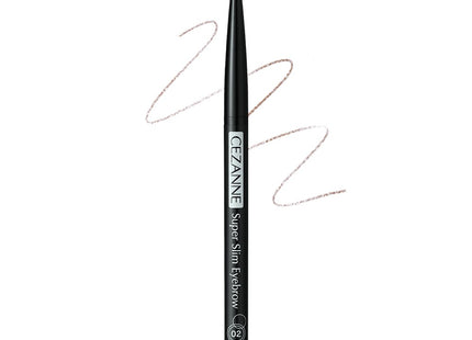 CEZANNE Cezanne Super Slim Eyebrow 0.02g, 02 Ash Brown, 1 Count