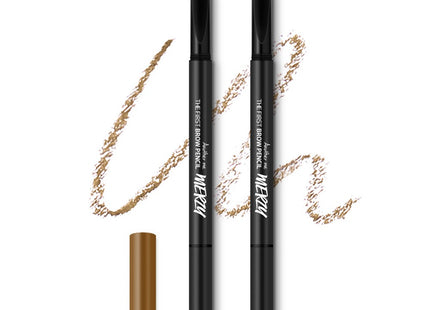 MERZY  The First Brow Pencil 0.3g, B4 Cashew Brown, 2 Count