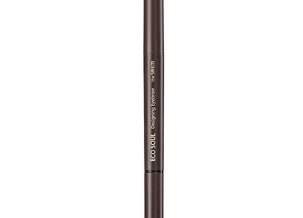 THE SAEM  Eco Soul Designing Eyebrow, Black Brown, 1pc