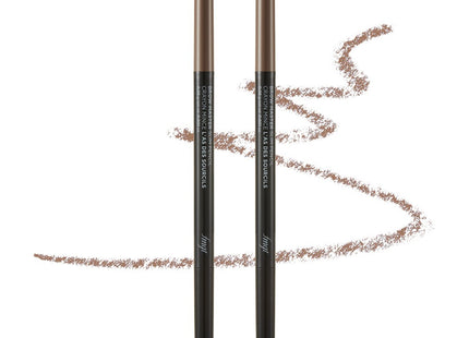 THE FACE SHOP  Brow Master Eyebrow Slim Auto Pencil 0.05g, 03 Nudy Brown, 2count