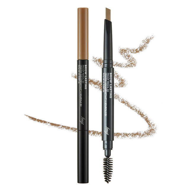 THE FACE SHOP  Browlasting Proof Eyebrow Pencil EX 0.2g, 01 Light Brown, 1pc