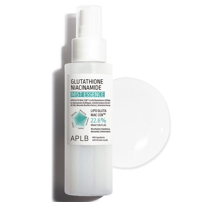 APLB  Glutathione Niacinamide Mist Essence, 105ml, 1 count