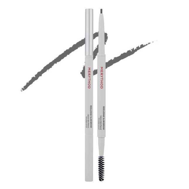 MARYTHODE  Reel-Edge Slim Brow 0.08g, Ash Black, 1 Count