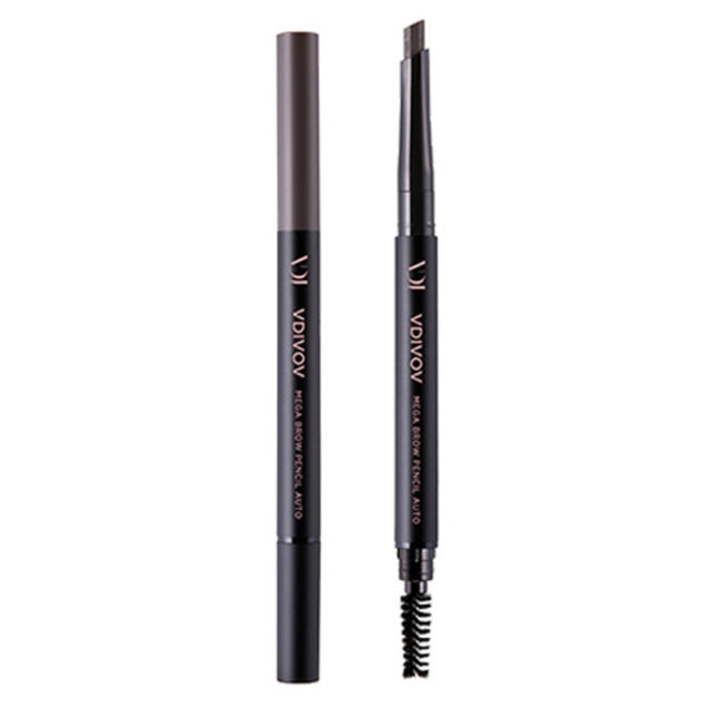 VIDIVICI  Mega Brow Pencil Auto 0.35g, No. 5 Grey Brown, 1 count