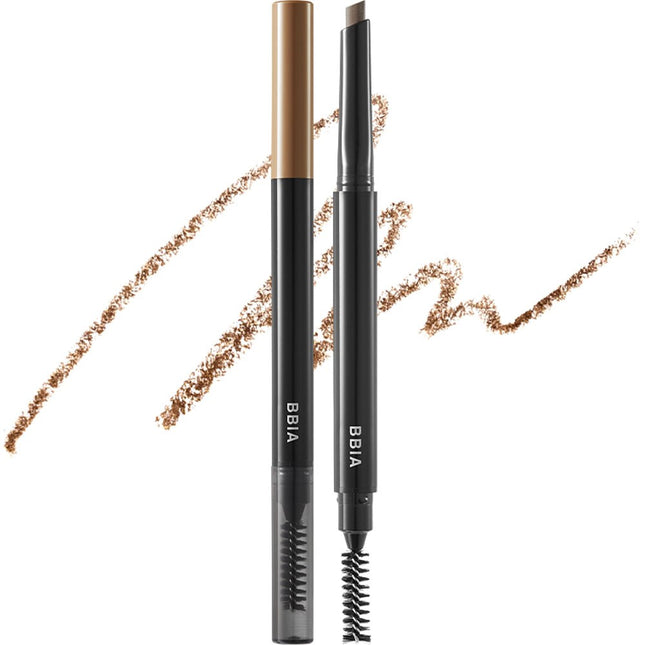 BBIA  Last Auto Eyebrow Pencil 0.25g, 05 Walnut Brown, 1 Count