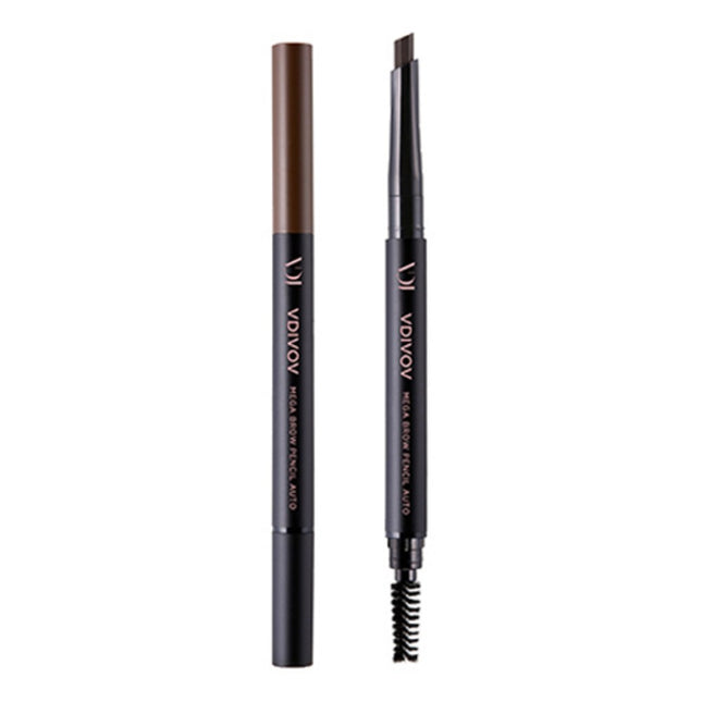 VIDIVICI  Mega Brow Pencil Auto 0.35g, No. 3 Dark Brown, 1 Count