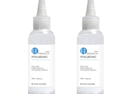 GLOWMONSTER  Low Molecular Hyaluronic Acid 1% Original Toner, 100ml, 2 Count