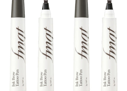 THE FACE SHOP  Fmg Ink Brow Tattoo Pen 2g, 02 Grey Brown, 2 Pack